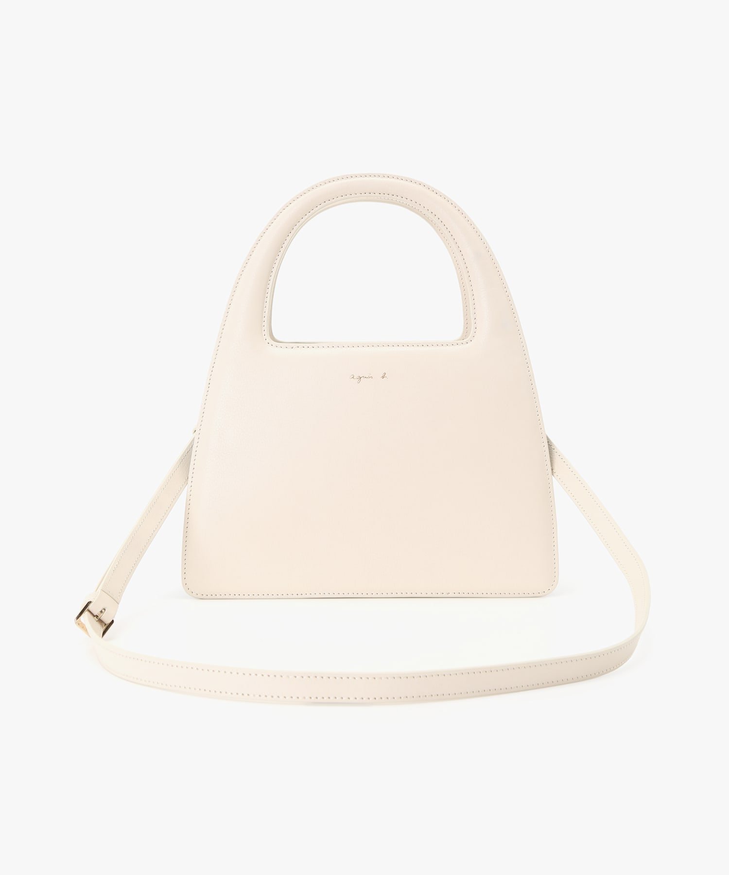 【SALE／50%OFF】agnes b. VOYAGE WAS12-02 2wayトートバッグ アニエスベー バッグ トートバッグ ホワイト【送料無料】のサムネイル