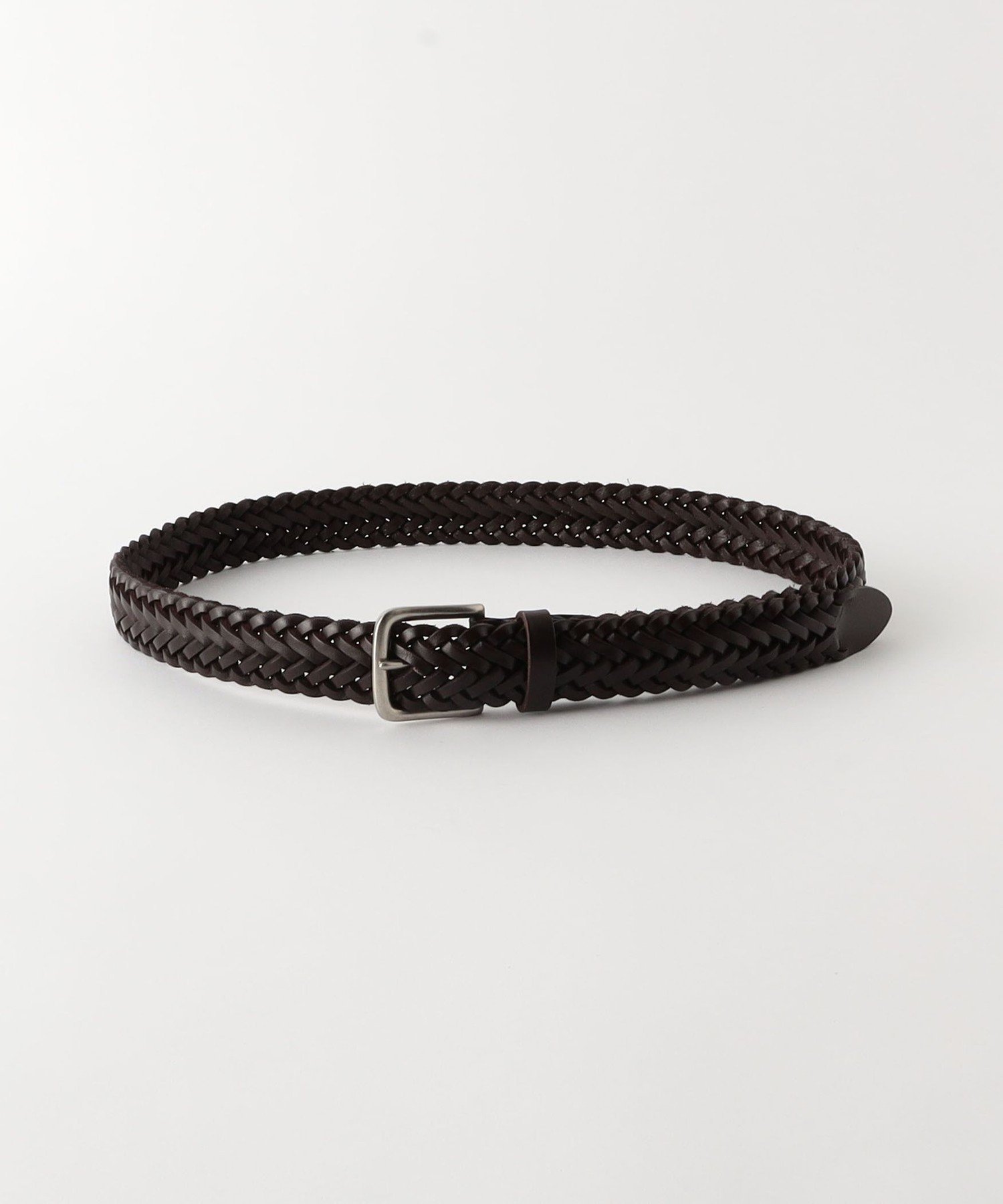 UNITED ARROWS green label relaxing GLR 30mm レザー メッシュ ベルト ユナイテッドアローズ グリーンレーベルリラクシング ファッション雑貨 ベルト ブラック ブラウン【送料無料】