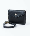 Legato Largo 【秒財布】 リール付きマルチケース レガートラルゴ 財布・ポーチ・ケース パスケース・定期入れ ブラック ブラウン グリーン イエロー グレー(4)