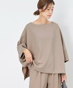 MICA&DEAL サイドスリットボートネックプルオーバー<セットアップ対応> マイカアンドディール トップス カットソー・Tシャツ ホワイト ブラック ベージュ【送料無料】(4)