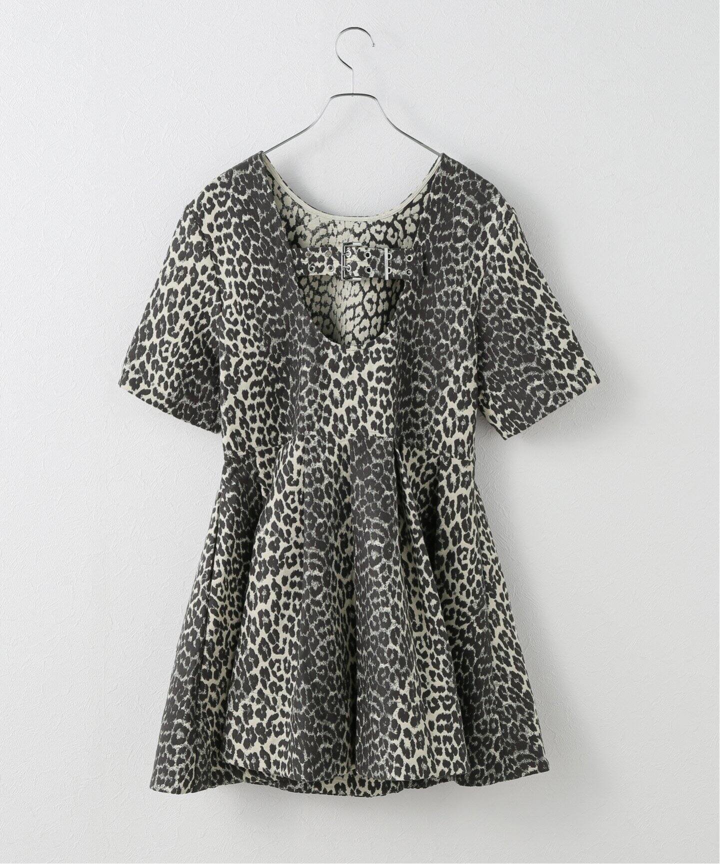 U by SPICK&SPAN GANNI / ガニーCotton Tweed Mini Dress ユーバイスピックアンドスパン ワンピース・ドレス ワンピース ブラウン【送料無料】