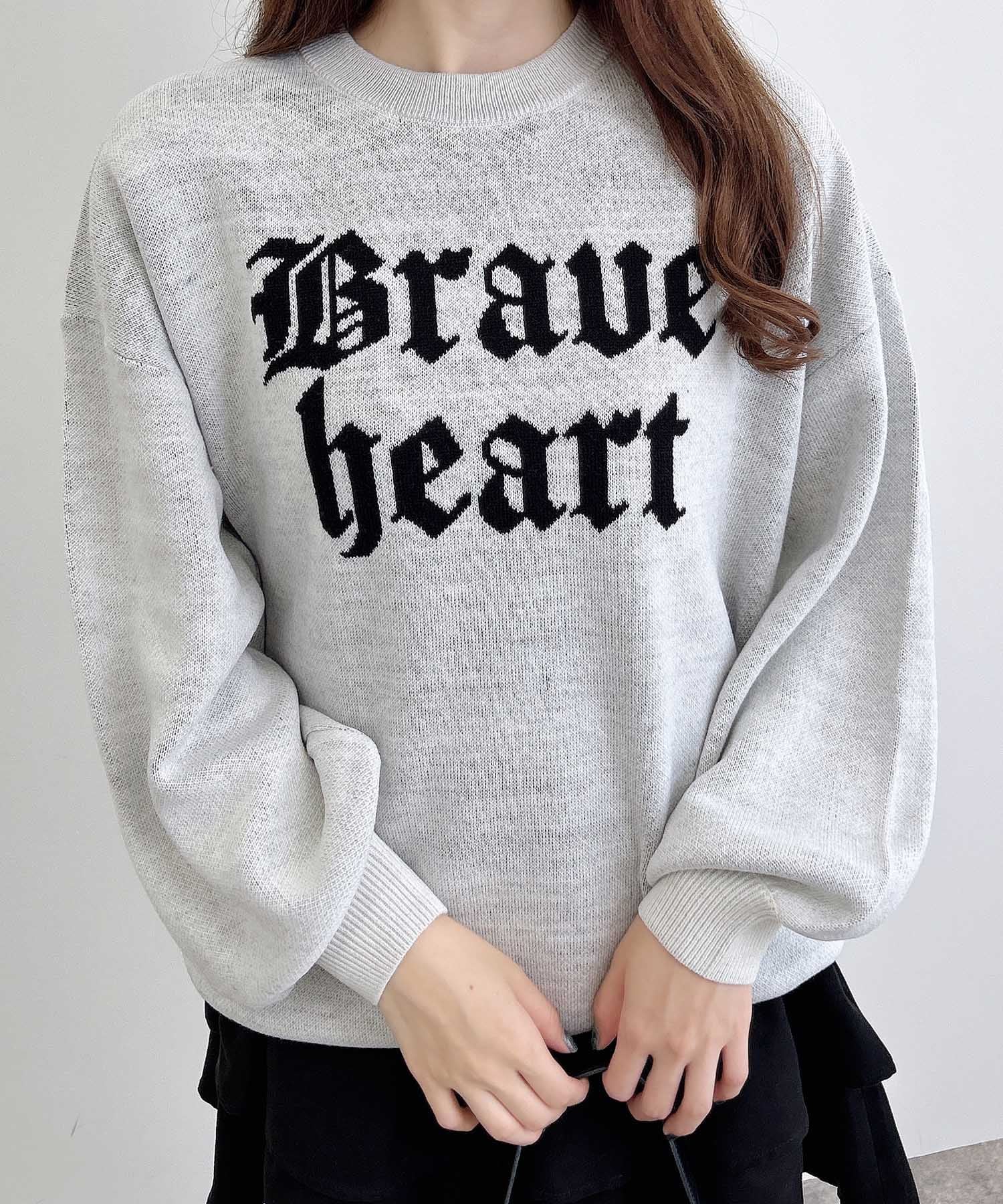 INGNI 12G JQ2段BIGロゴニット イング トップス ニット ネイビー グレー ホワイト レッドのサムネイル