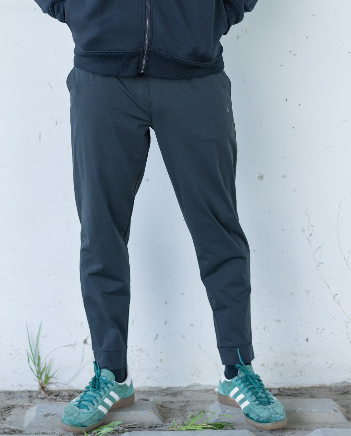 YEVS 【VIRTUOUS】カットソーロングパンツ メンズ イーブス パンツ その他のパンツ ネイビー ブラック グレー