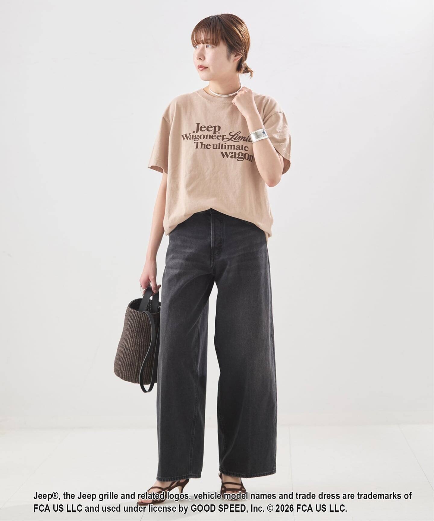 JOURNAL STANDARD L'ESSAGE 《予約》【GOOD ROCK SPEED】26JEP005W ss Tシャツ ジャーナルスタンダード レサージュ トップス カットソー・Tシャツ ベージュ【送料無料】