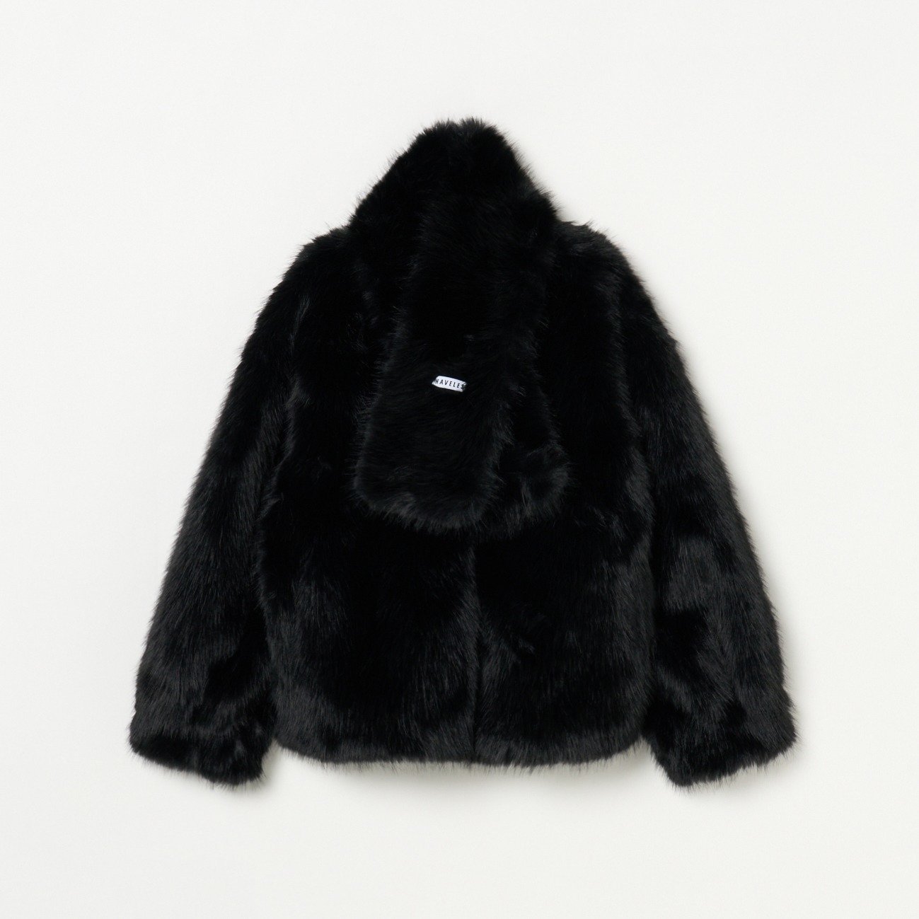 HAVELESS BLAIR FAUX FUR JACKET エリオポール ジャケット・アウター ブルゾン・ジャンパー ブラウン ブラック