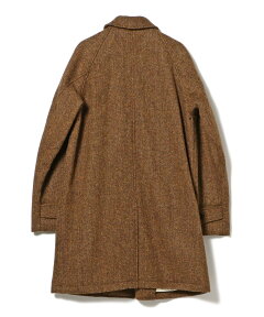 Harrs Tweed Bal Collar Coat 38-19-0045-803: Light Brown Harrs Tweed Bal Collar Coat 38-19-0045-803: Light Brown