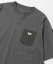 【SALE／10%OFF】coen SMITH'S(スミス)別注ポケットTシャツ(WEB限定カラー) コーエン トップス カットソー・Tシャツ グレー ホワイト グリーン ネイビー･･･