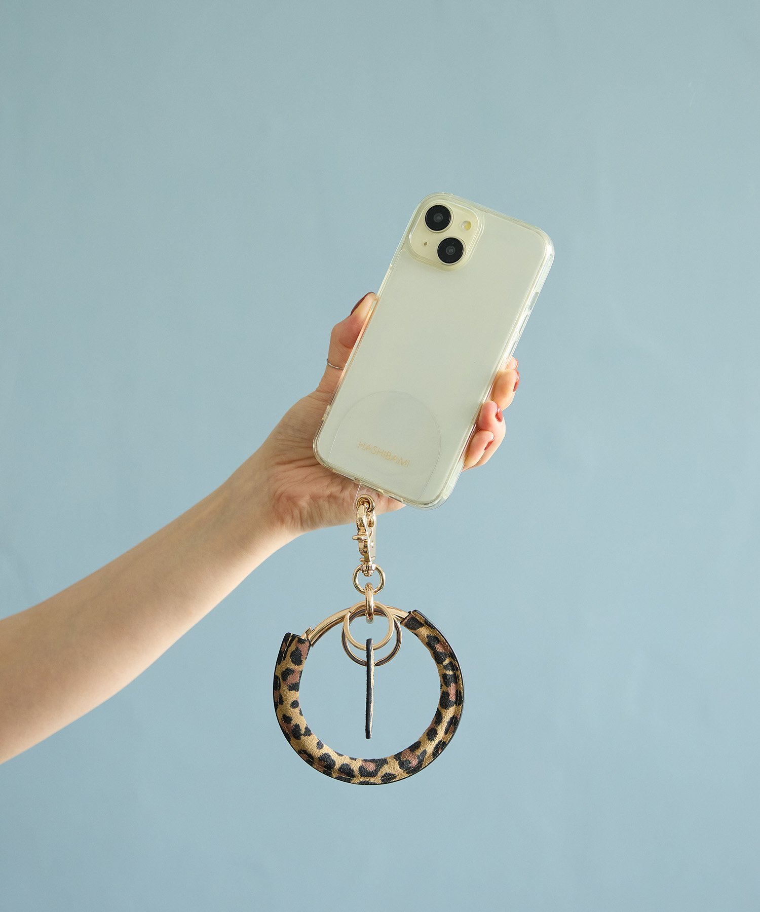 HASHIBAMI ウィンドベル レオパード ハンドストラップ ハシバミ / ネコロジー スマホグッズ・オーディオ機器 その他のスマホグッズ・オーディオ機器【送料無料】のサムネイル