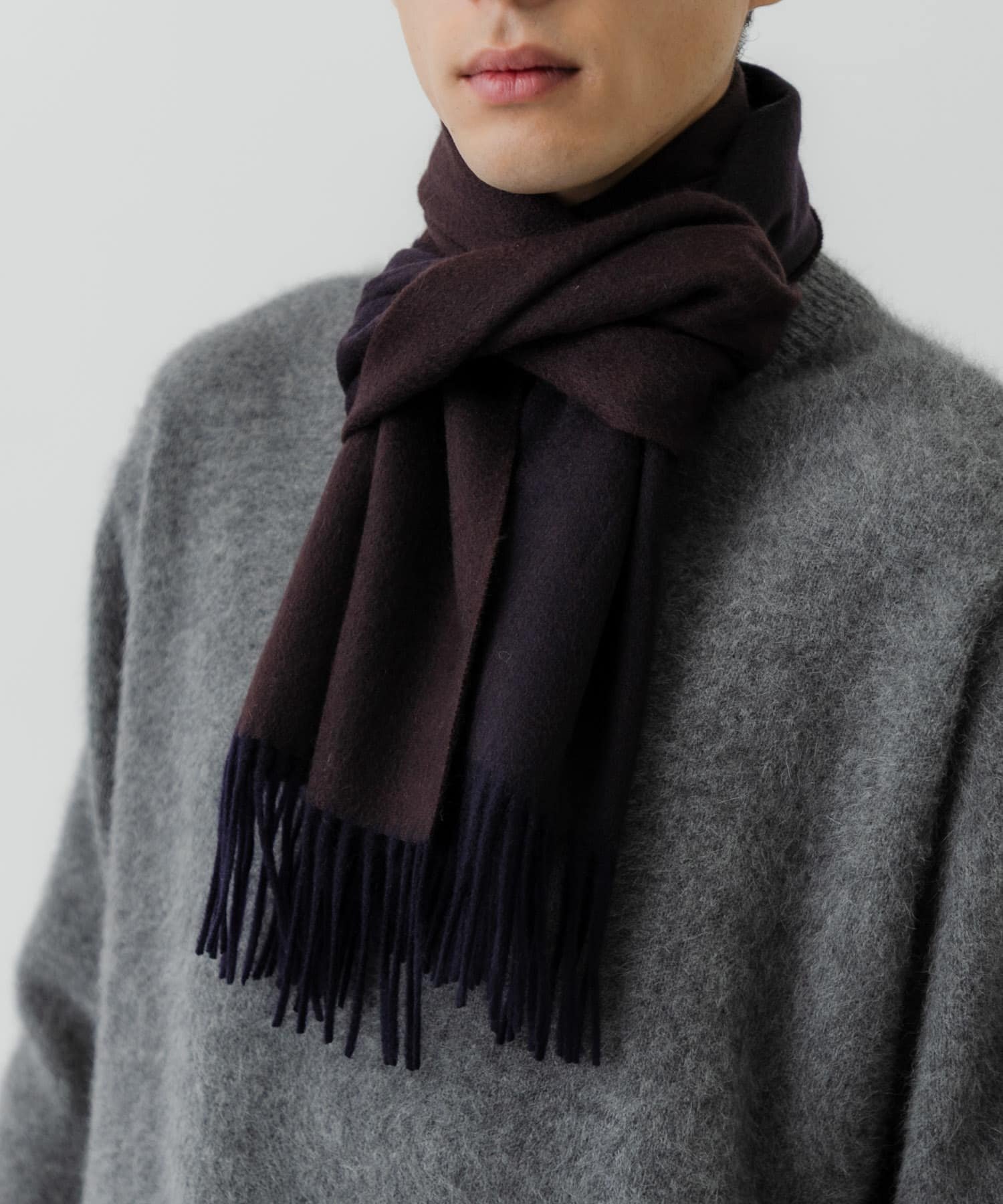 URBAN RESEARCH ダブルフェイスカシミヤマフラー アーバンリサーチ ファッション雑貨 マフラー・ストー..