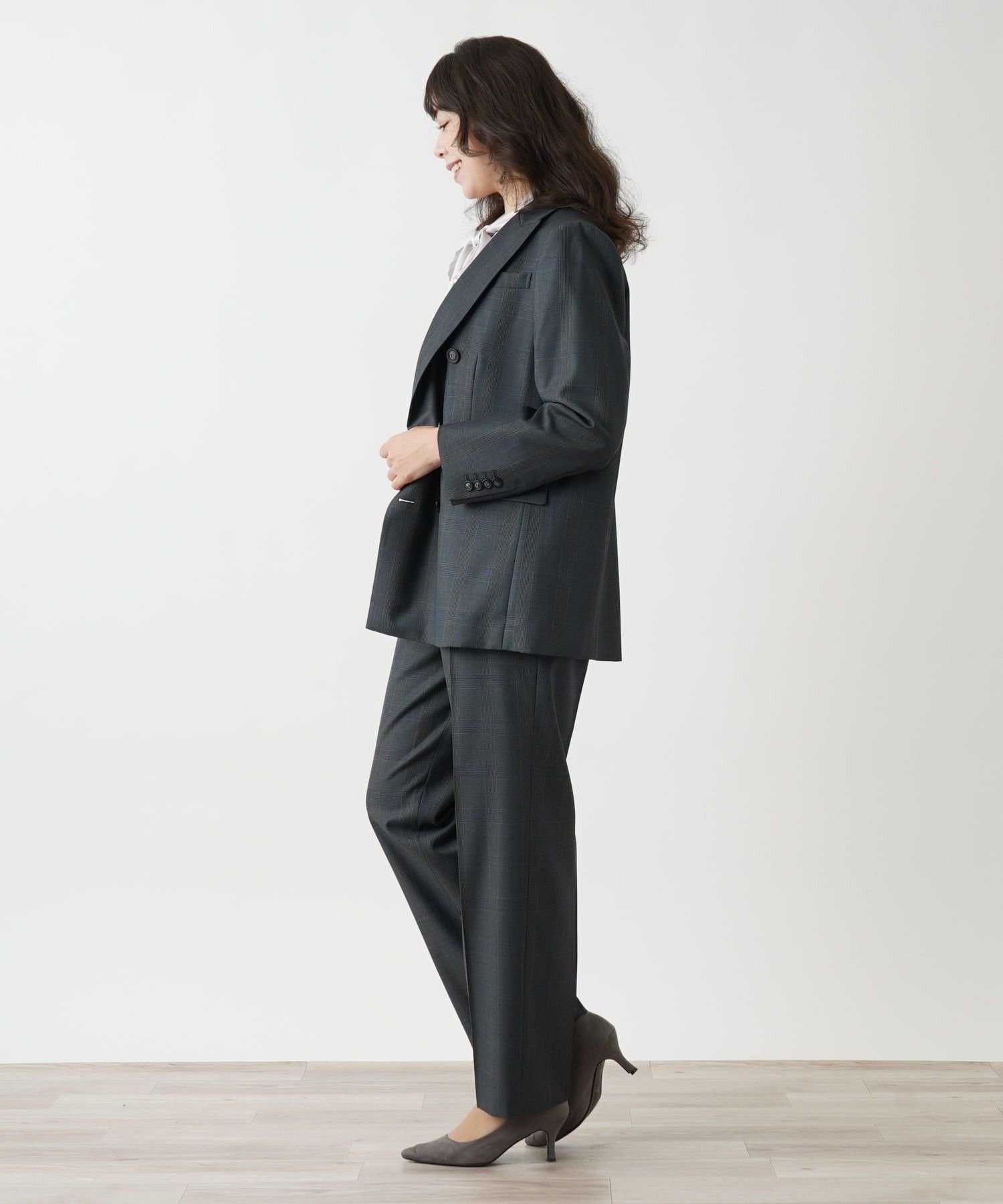 Leilian PLUS HOUSE パンツ レリアン プラスハウス パンツ その他のパンツ グレー