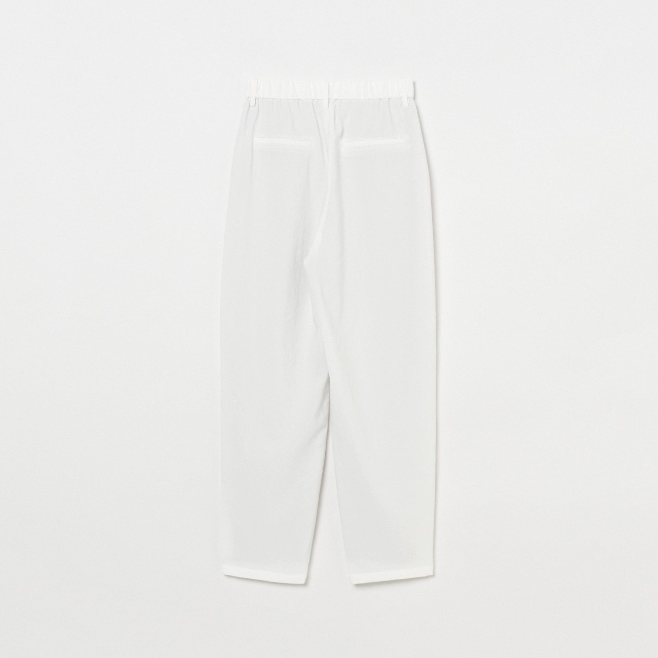 HELIOPOLE DRY TOUCH WIDE TAPERED PANTS エリオポール パンツ その他のパンツ ホワイト