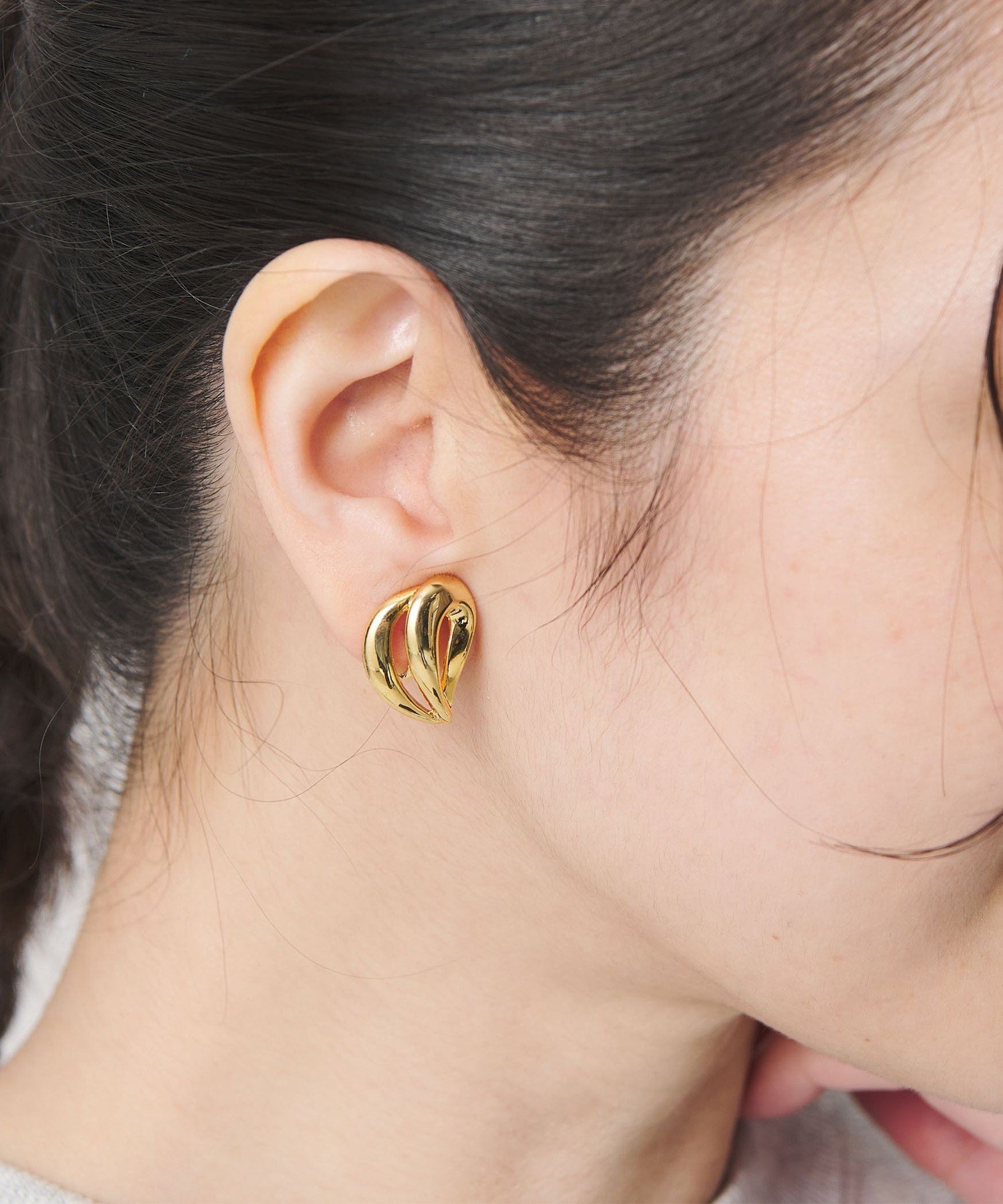 【SALE／40%OFF】BEAUTY&YOUTH UNITED ARROWS メタル 2ドロップ イヤリング ユナイテッドアローズ アウトレット アクセサリー・腕時計 イヤリング・イヤーカフ ゴールド
