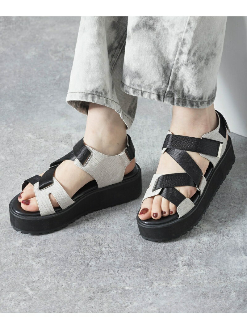 【SALE／15%OFF】PAGEBOY モードスポーツサンダル ページボーイ シューズ・靴 サンダル ホワイト ブラック ブラウン【送料無料】のサムネイル