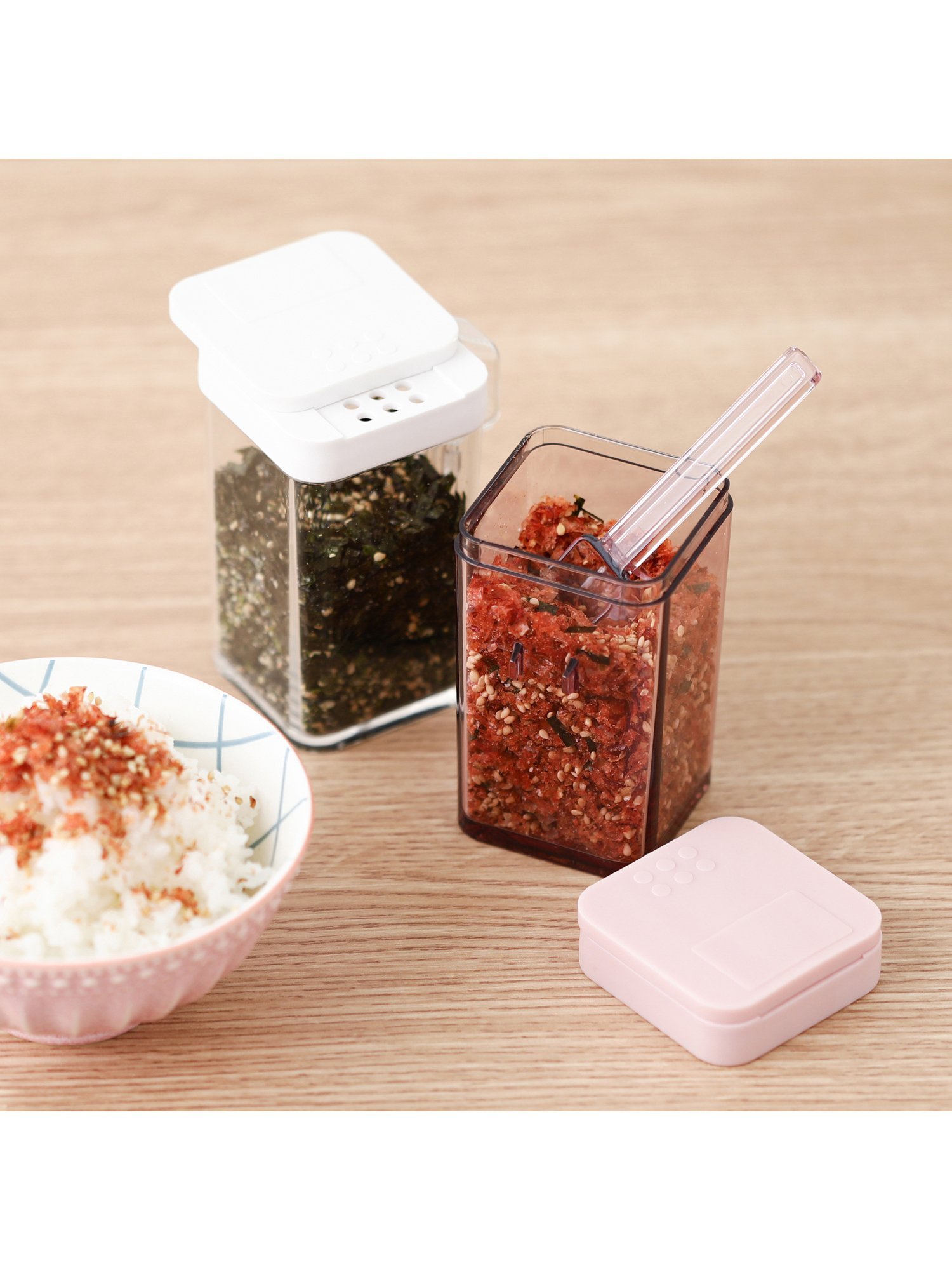 Francfranc 小麦粉&スパイスボトル フランフラン 食器・調理器具・キッチン用品 その他の食器・調理器具・キッチン用品 ピンク stylife-13019438 Rakuten Fashion サンプル画像3