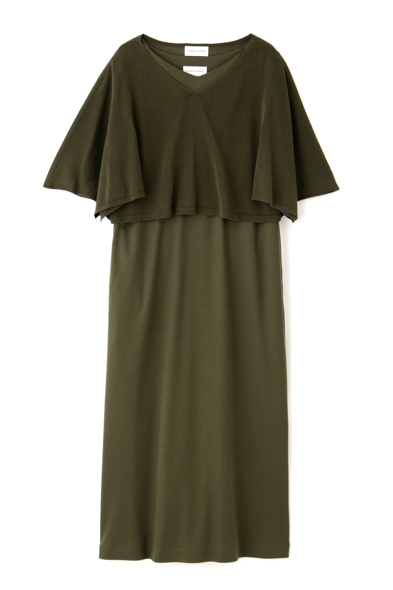 【SALE／50%OFF】human woman ◆ニット*ワンピースセットアップ ヒューマン ウーマ...