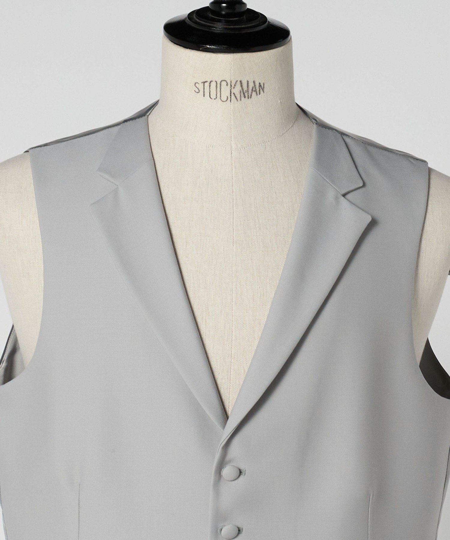 UNITED ARROWS シングル 6ボタン フォーマル ベスト ユナイテッドアローズ スーツ・フォーマル スーツベスト グレー【送料無料】