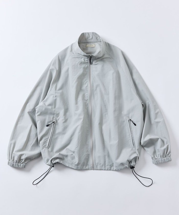 【SALE／31%OFF】FREAK'S STORE リラックスフィット スタンドカラー ナイロン ジップブルゾン 【限定展開】 25AW フリークスストア ジャケット・アウター ブルゾン・ジャンパー グレー ブラック ベージュ ネイビー【送料無料】