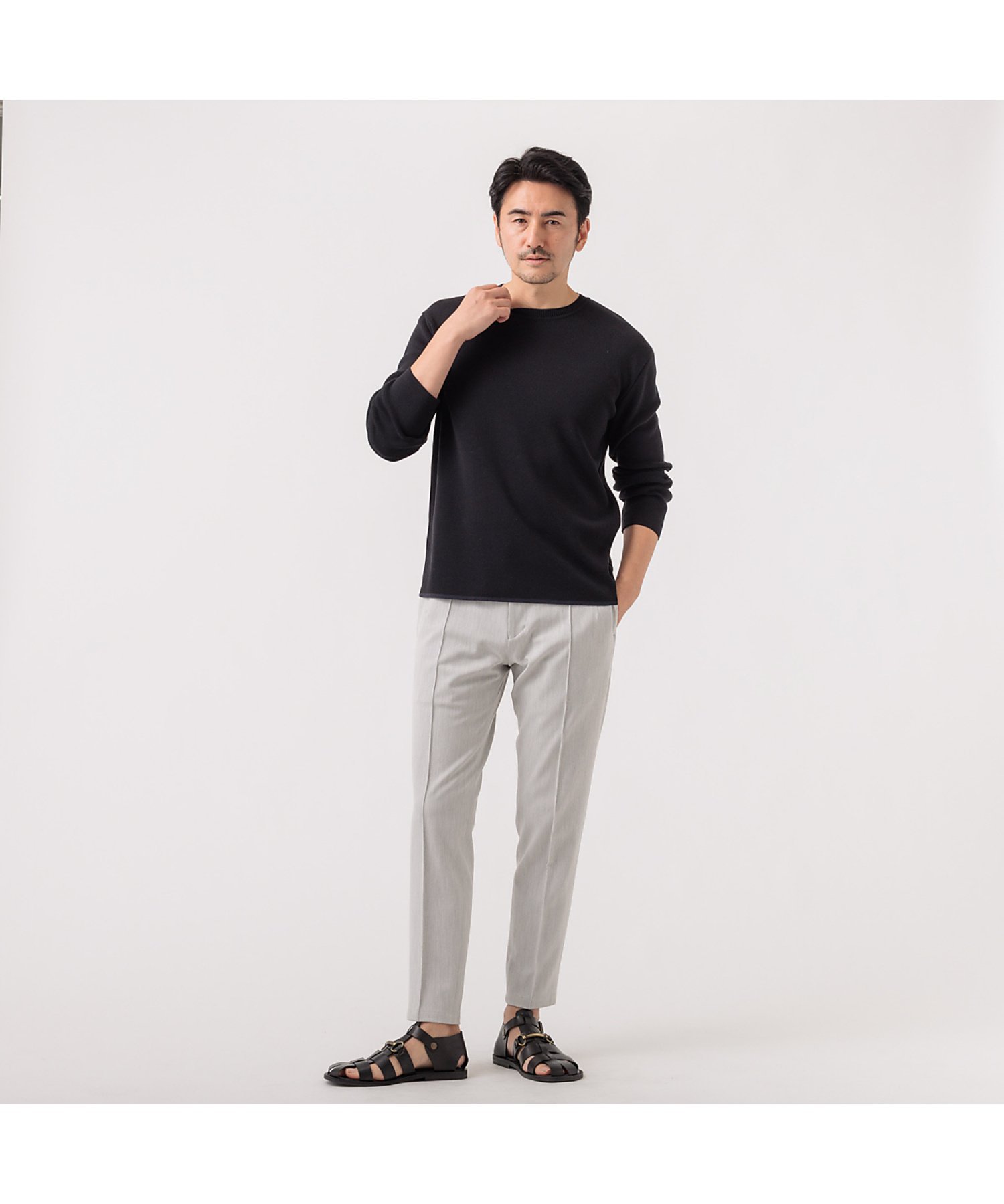 【SALE／30%OFF】DESIGNWORKS 【別注】MAUROdeBALI ビットグルカ サンダル デザインワークス シューズ・靴 サンダル ブラック【送料無料】