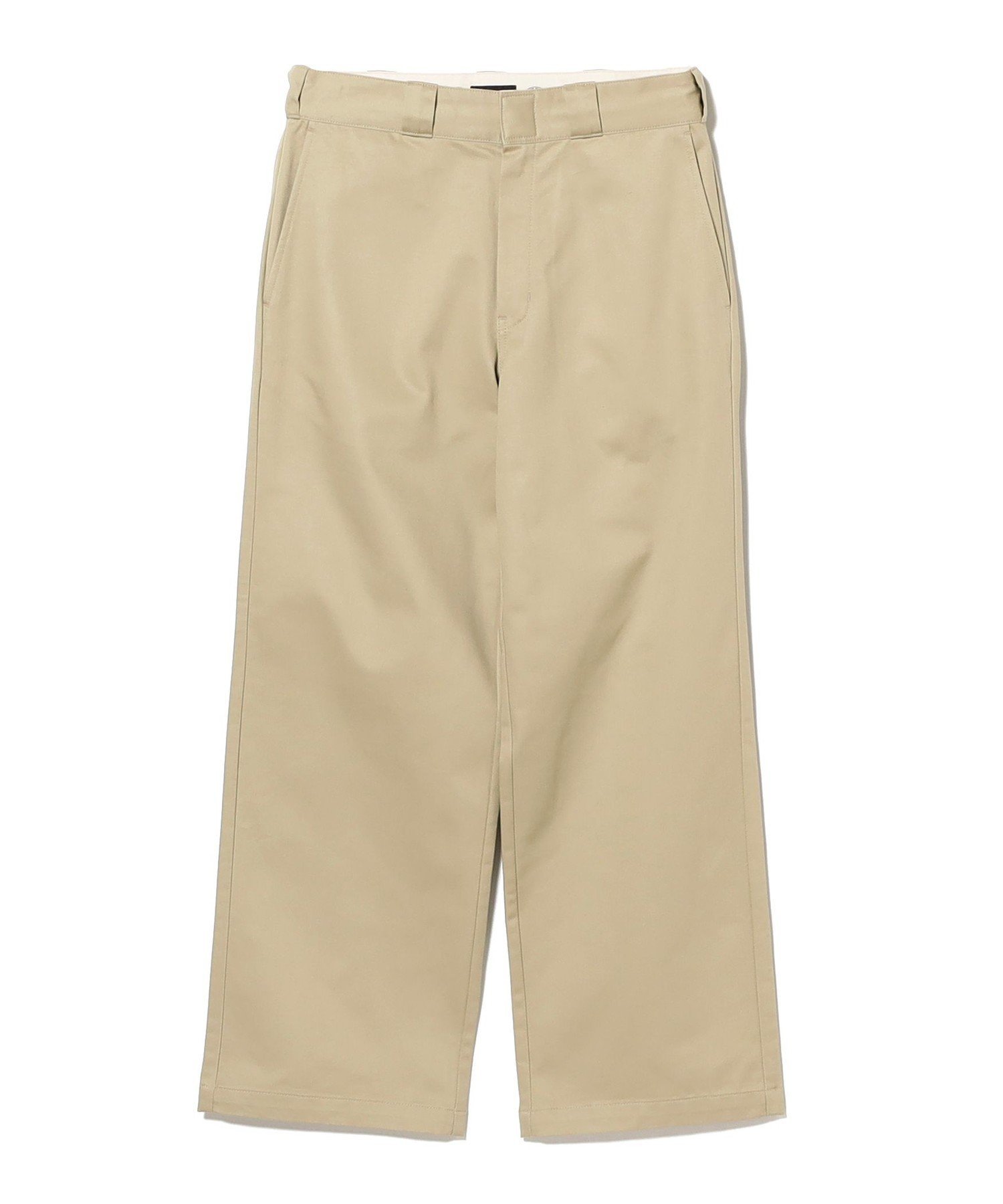 BEAMS 【別注】Dickies / ワイド チノ パンツ ビームス メン パンツ チノパンツ ベージュ ブラック【送料無料】