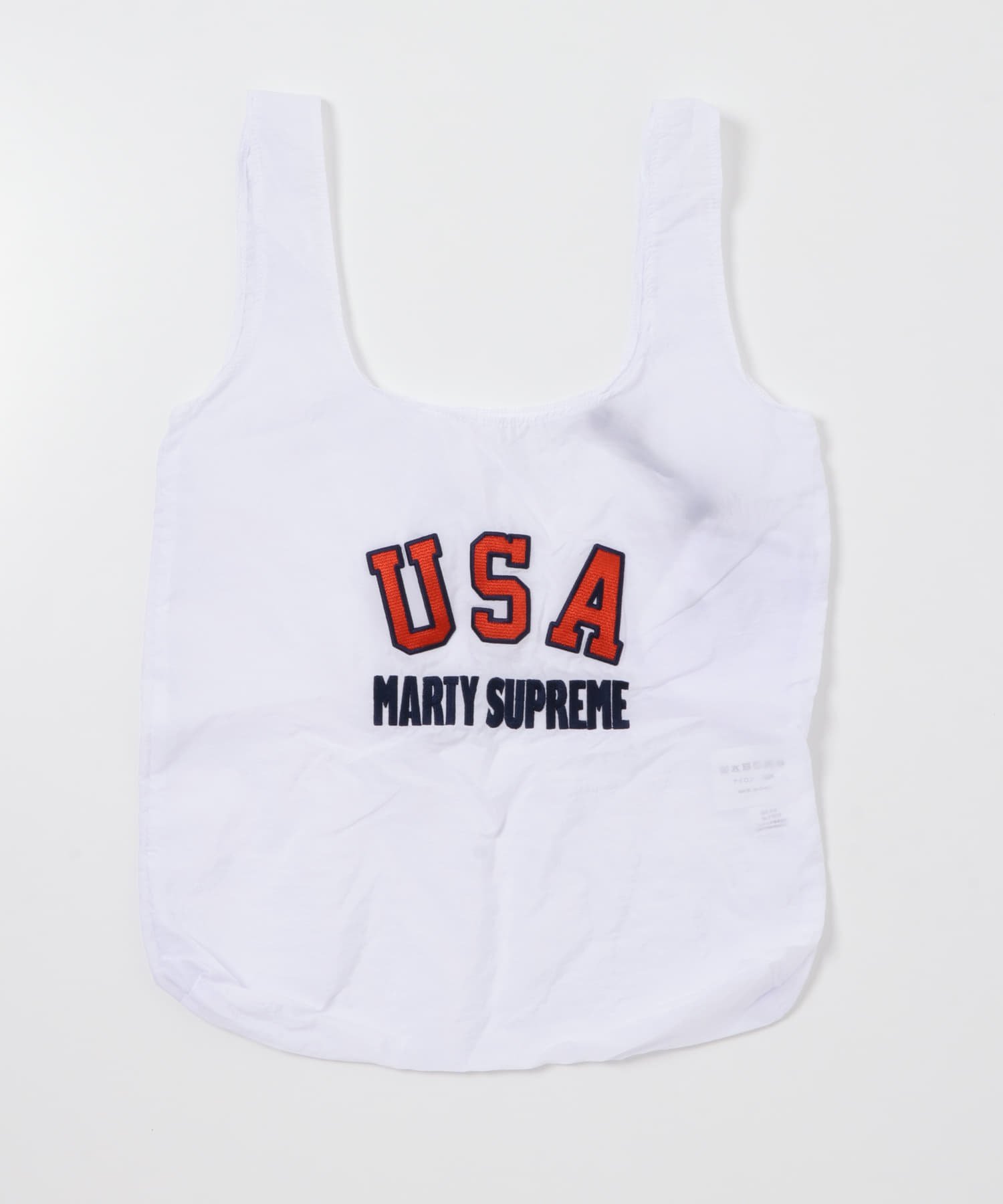 URBAN RESEARCH×MARTY SUPREME×A24 US LOGO NYLON BAG アーバンリサーチ バッグ トートバッグ ブルー ホワイト