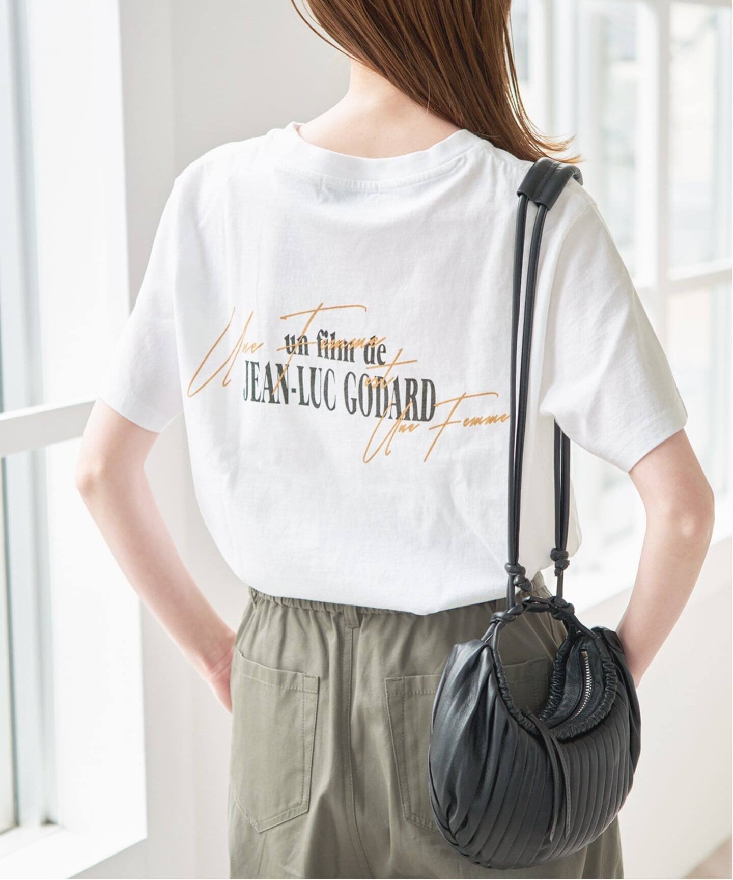 U by SPICK&SPAN 《WEB限定 / 追加》TRICOMER/トリコメル UNE FEMME EST FEMME-1 TEE 2 ユーバイスピックアンドスパン トップス カットソー・Tシャツ ホワイト