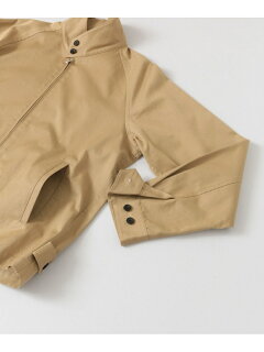 Chino Cloth Harrington Jacket UR04-17A002: Beige Chino Cloth Harrington Jacket UR04-17A002: Beige