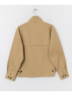 Chino Cloth Harrington Jacket UR04-17A002: Beige Chino Cloth Harrington Jacket UR04-17A002: Beige