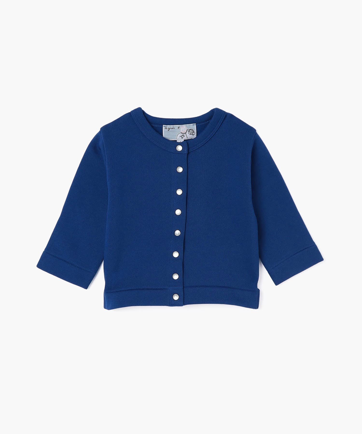 agnes b. ENFANT M001 L CARDIGAN ٥ӡ ǥץå ˥١ ȥåץ ǥ ֥롼̵