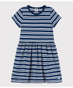 【SALE／30%OFF】PETIT BATEAU ボーダー半袖ワンピース プチバトー ワンピース・ドレス ワンピース【送料無料】