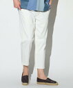 【SALE/50%OFF】UNION STATION サテンストレッチクロップドパンツ メンズ ビギ パンツ その他のパンツ ベージュ カーキグリーン ネイビー ブラック ホワイト【送料無料】
