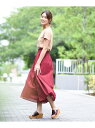 【SALE/60%OFF】SHARE PARK コットン カラーガウチョパンツ シェアパーク パンツ/ジーンズ【RBA_S】【RBA_E】