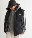 【SALE／25 OFF】VENCE share style VISION STREET WEAR ヴィジョンストリートウェア中綿ナイロンベスト ヴァンス エクスチェンジ ジャケット アウター ダウンジャケット ダウンベスト ブラック ホワイト ブラウン【送料無料】