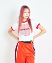 ANNA SUI NYC LOVE NYC フロッキーTシャツ アナ スイ トップス カットソー・Tシャツ ブラック ホワイト【送料無料】