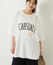 【SALE/21%OFF】AMERICAN HOLIC 総柄ロゴTシャツ アメリカン ホリック トップス カットソー・Tシャツ グリーン ホワイト グレー