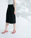 URBAN RESEARCH ROSSO タックハーフパンツ アーバンリサーチロッソ パンツ その他のパンツ ブラック グレー【送料無料】