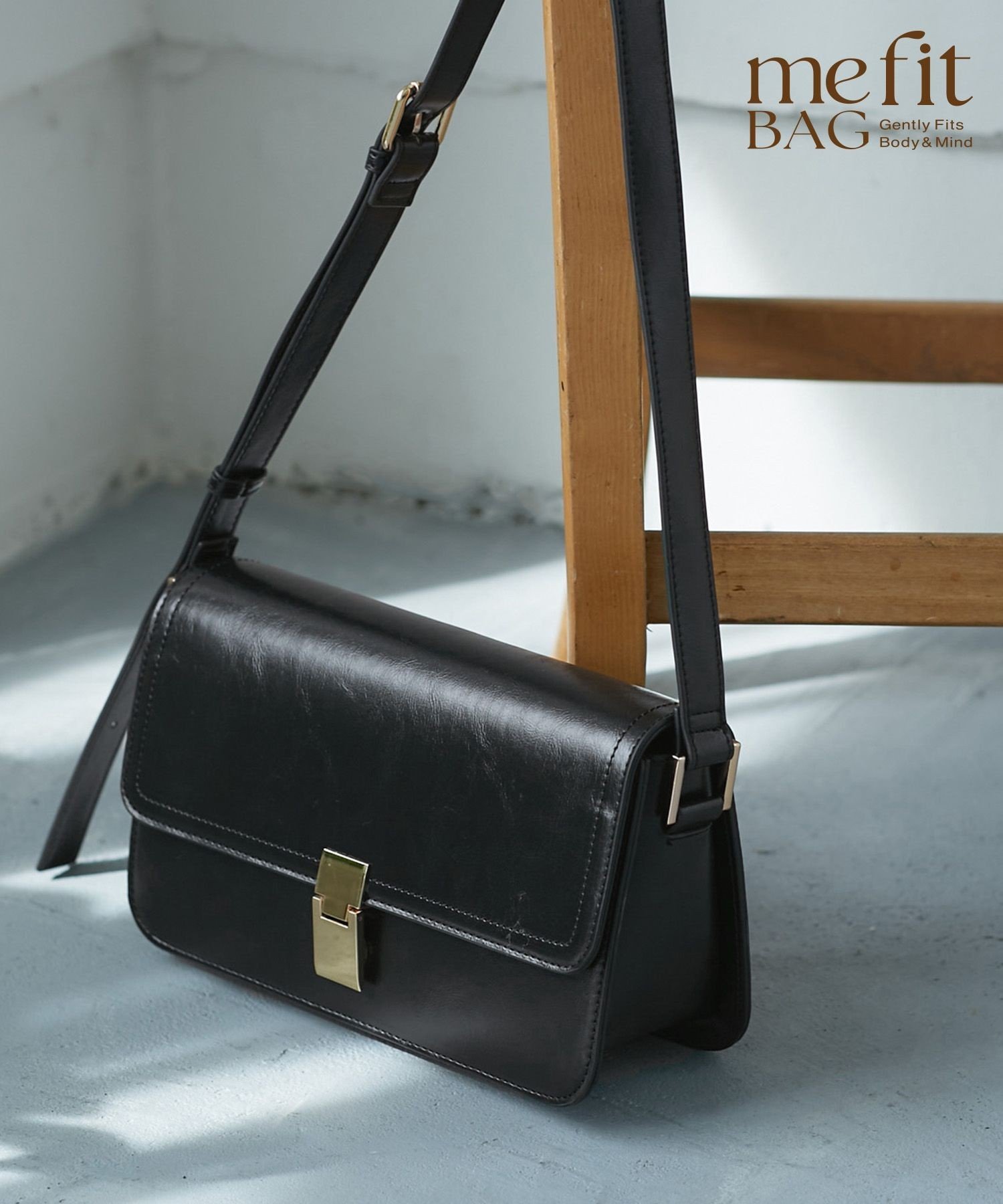 【SALE／40%OFF】ROPE' PICNIC PASSAGE 【WEB限定カラー】me fit BAG バーチカルラインワイドショルダーバッグ ロペピクニック バッグ ショルダーバッグ グレー ブラック ワインレッド