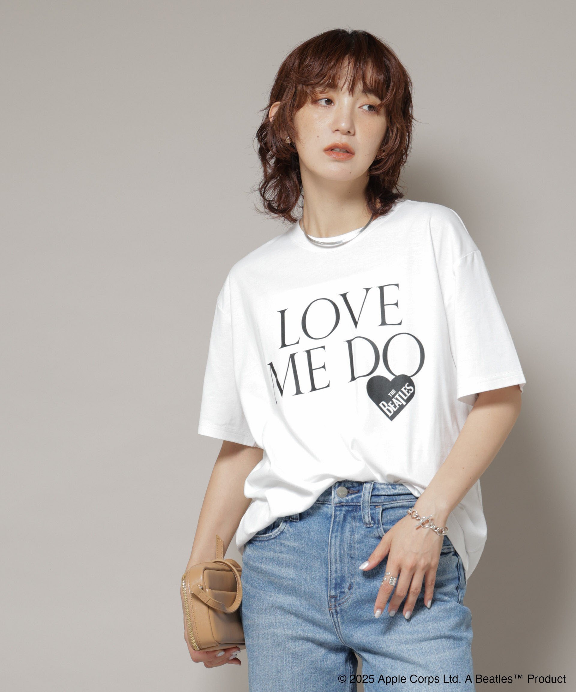 NANO universe GOOD ROCK SPEED×Anti Soaked(R) 汗染み防止 BEATLES Tシャツ ナノユニバース トップス カットソー・Tシャツ ホワイト【送料無料】