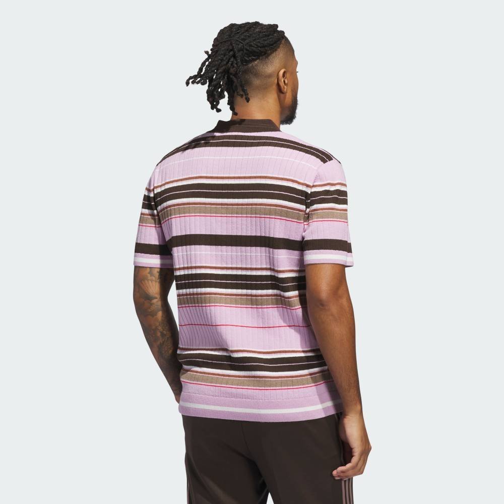 【SALE／20%OFF】adidas 【公式】アディダス adidas 【オリジナルスゴルフ】Originals ニット ポロ アディダス トップス スウェット・トレーナー パープル【送料無料】
