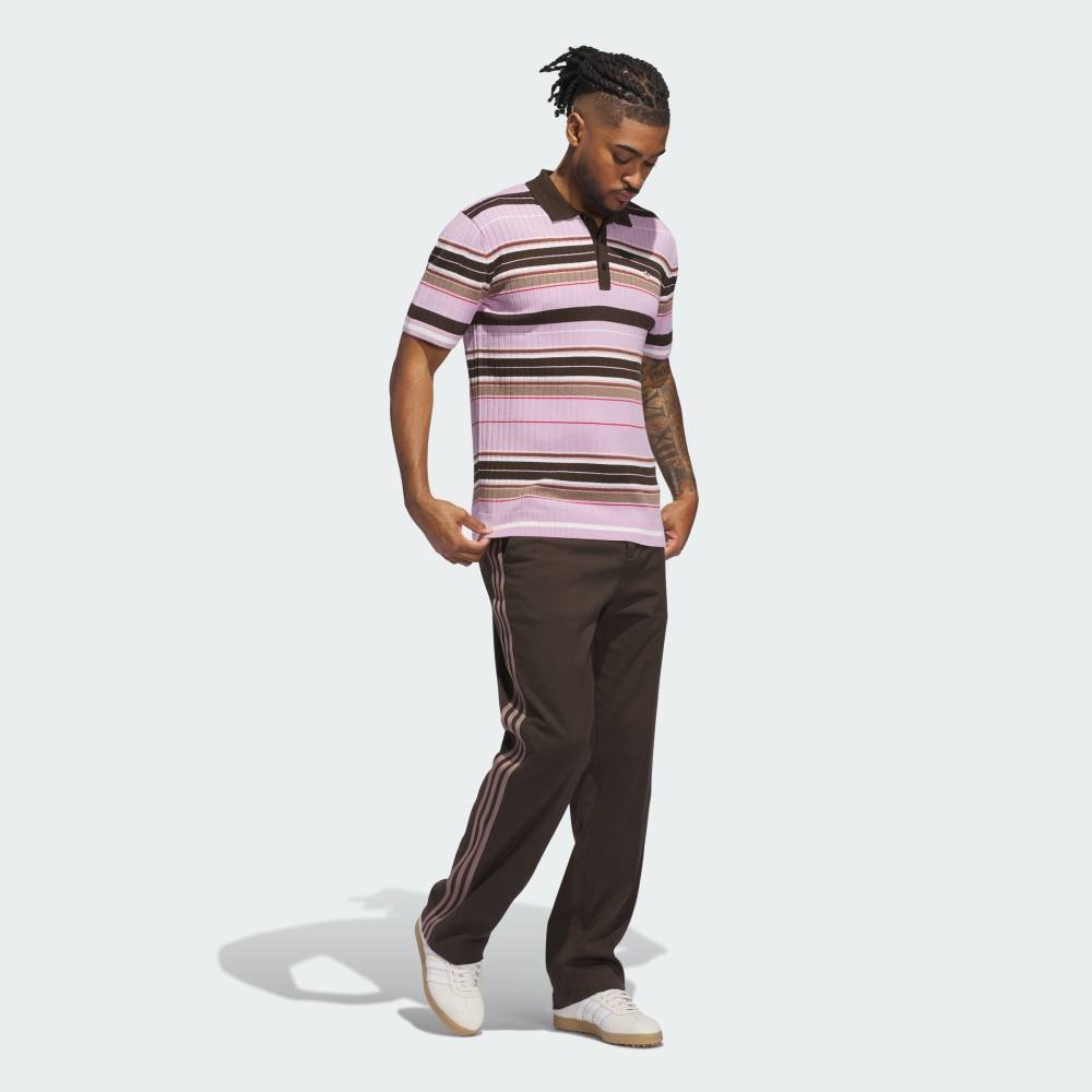【SALE／20%OFF】adidas 【公式】アディダス adidas 【オリジナルスゴルフ】Originals ニット ポロ アディダス トップス スウェット・トレーナー パープル【送料無料】