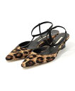 TOMORROWLAND GOODS BRENTELLA LEOPARD ミュールパンプス トゥモローランド シューズ・靴 その他のシューズ・靴 ベージュ【送料無料】
