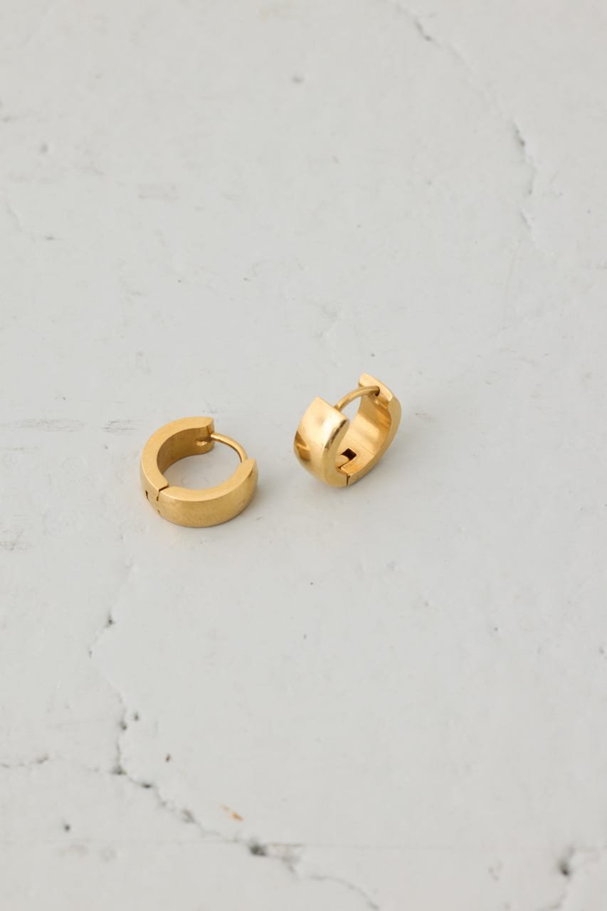 AZUL BY MOUSSY ステンレスメタルプチフープピアス アズールバイマウジー アクセサリー・腕時計 その他のアクセサリー・腕時計