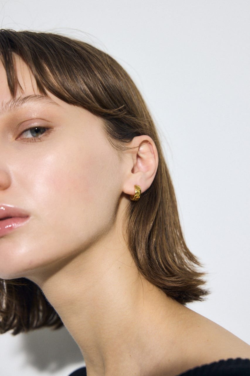 AZUL BY MOUSSY ステンレスメタルプチフープピアス アズールバイマウジー アクセサリー・腕時計 その他のアクセサリー・腕時計