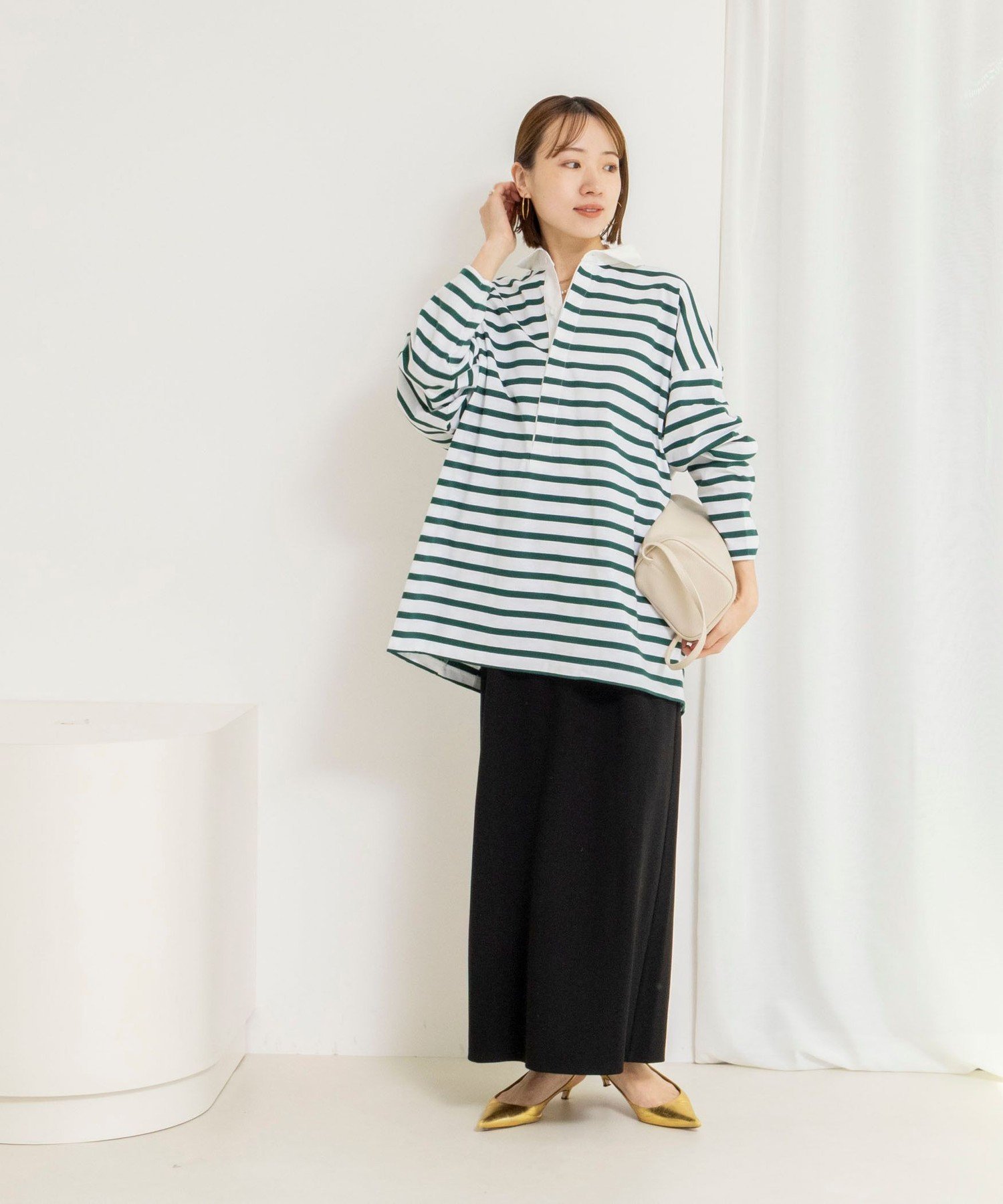 【SALE／40%OFF】NOLLEY'S 【WEB限定】ウォッシャブルソフトリブスマートスカート ノーリーズ スカート ロング・マキシスカート ブラック【送料無料】