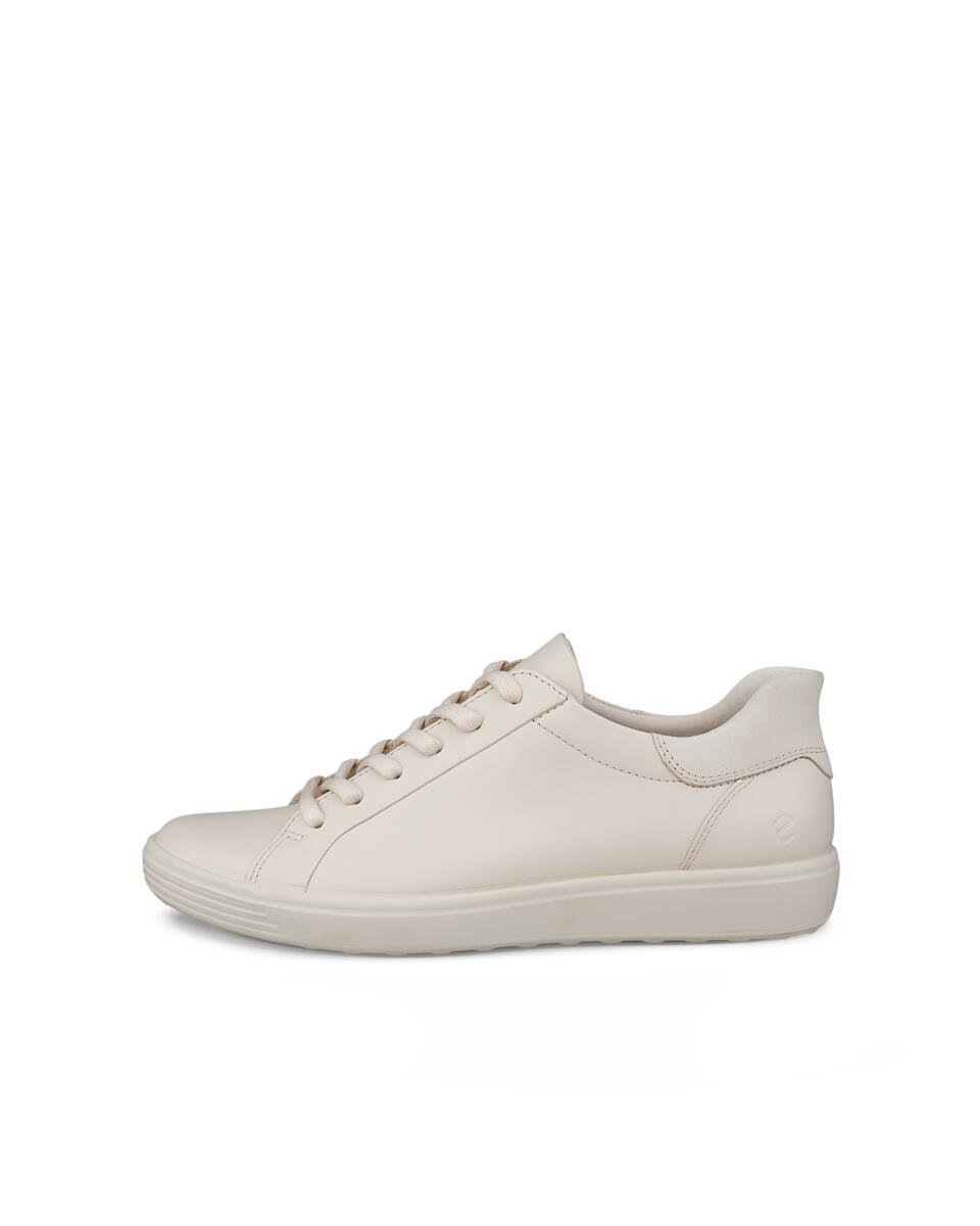 ECCO ECCO 快適 やさしい履き心地 SOFT 7 レディース 本革シューズ エコー シューズ・靴 レースアップ・ドレスシューズ ベージュ【送料無料】