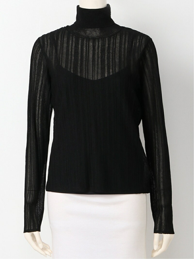 【SALE／45%OFF】FRAY I.D シースルーPO フレイ アイディー トップス その他のトップス ブラック ホワイト【送料無料】のサムネイル