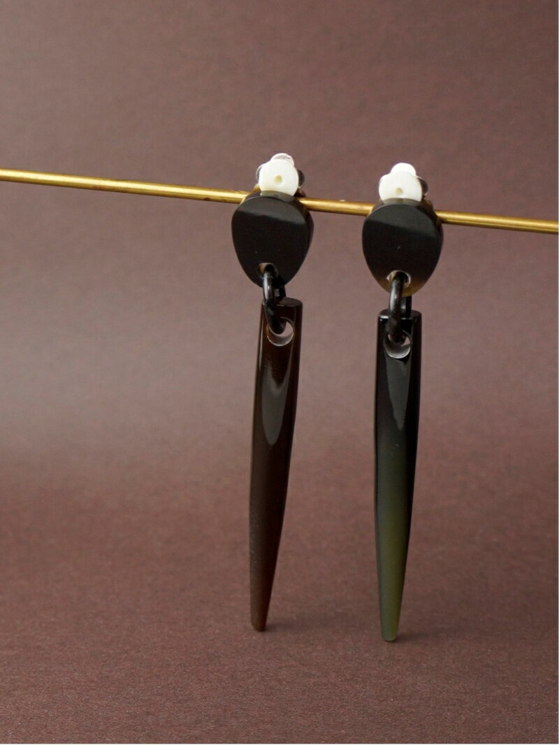 KU-CROISSANT 【SOYANG】ホーンニードルイヤリング クークロワッサン アクセサリー・腕時計 イヤリング..