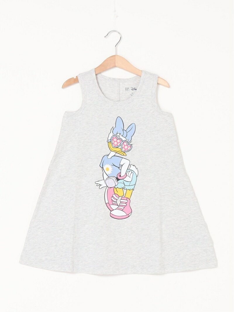 【SALE／68%OFF】GAP Disney ノースリーブワンピース ギャップ ワンピース・ドレス ワンピース グレー ピンクのサムネイル
