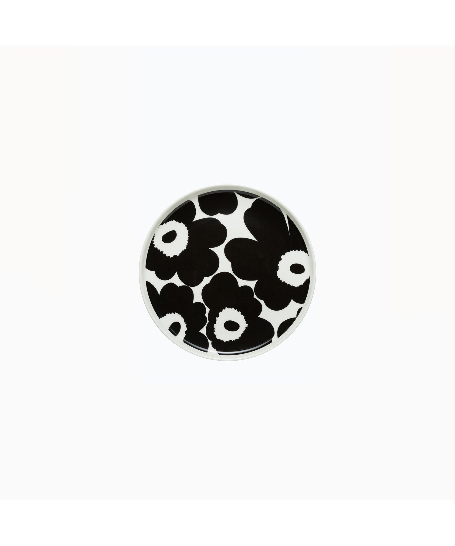 Marimekko Unikko プレート20cm マリメッコ ファッション雑貨 その他のファッション雑貨 ブラック【送料無料】