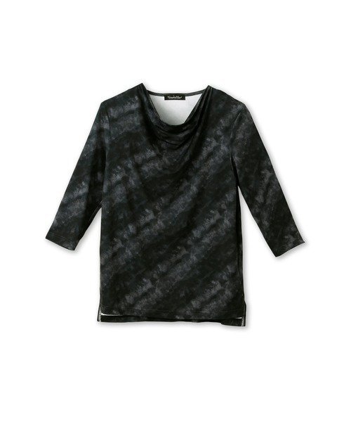 【SALE/40%OFF】TORNADO MART 【LADIES'】TORNADO MART∴ムラプリントドレープカットソー トルネードマート トップス その...