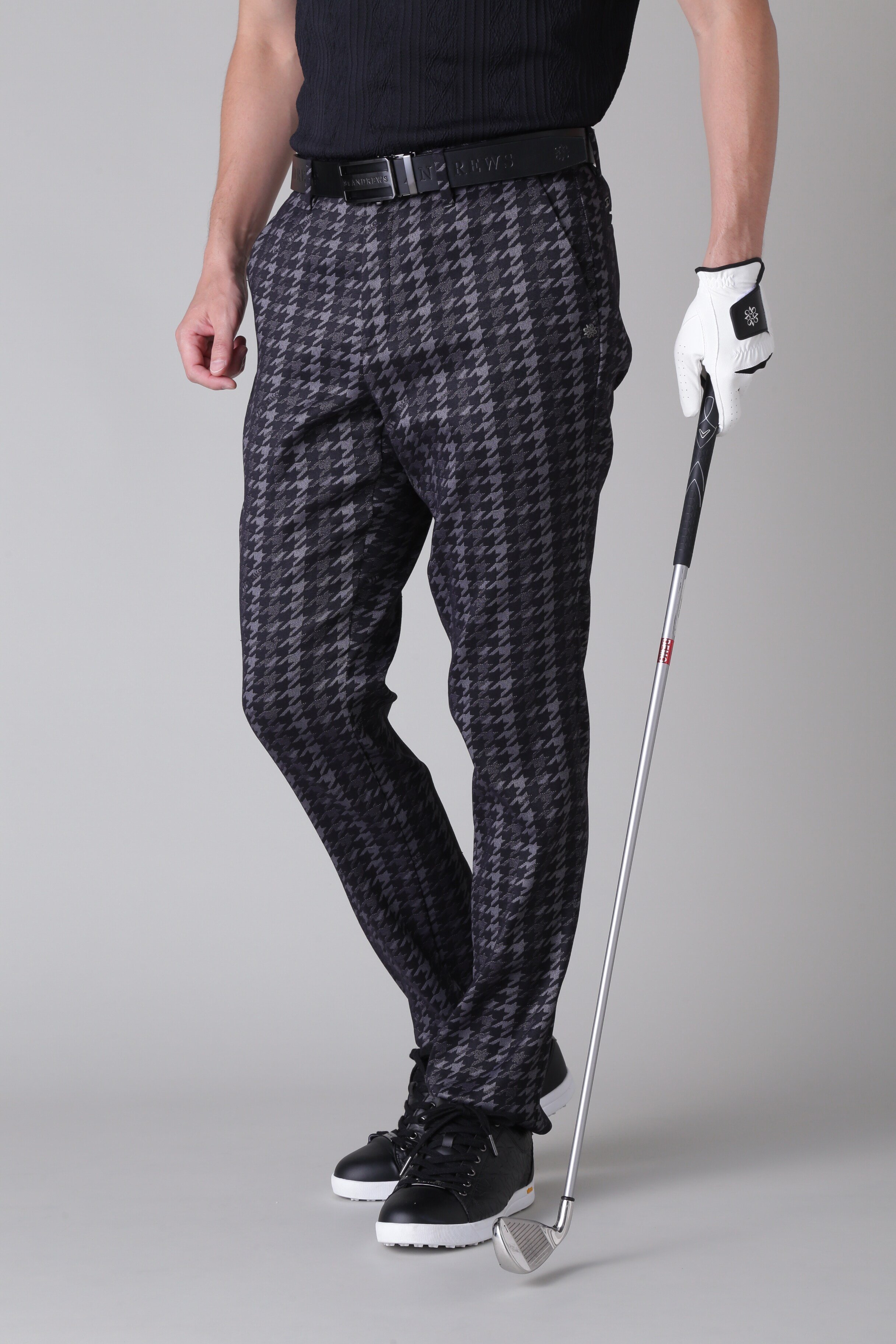 Rakuten - 【SALE／50%OFF】St ANDREWS ロゴ千鳥ジャガードパンツ (MENS) セントアンドリュース パンツ その他のパンツ グレー【送料無料】